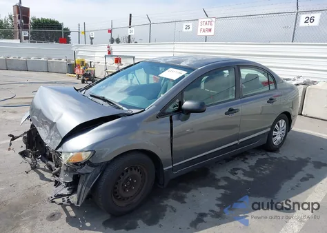 2009 Honda Civic Vp from USA, damaged, VIN 2HGFA16379H335362